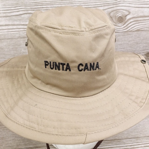 NEW! MONKEYLAND PUNTA CANA TRAVEL TAN TRAPPER HAT CAP SZ M NWT - Picture 5 of 9